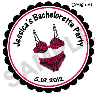 Bachelorette Party Stickers