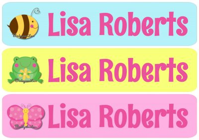 Beautiful Nature Iron On Clothing Labels