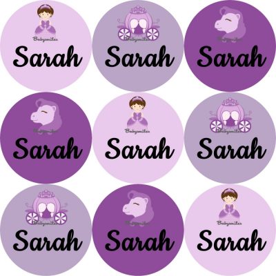 Beauty Princess Shoe Label