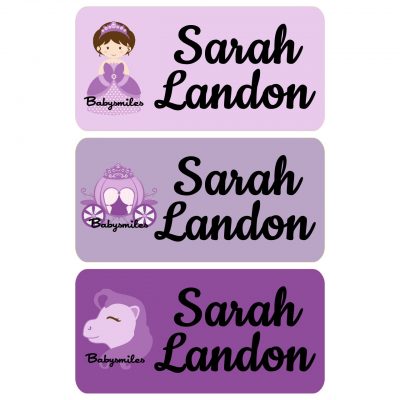 Beauty Princess Clothing Tag Labels