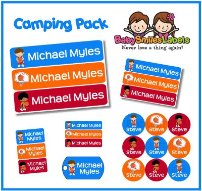 Basketball Allstars Camp Labels Pack