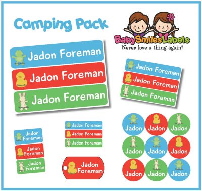 Lil Best Friends Camp Labels Pack