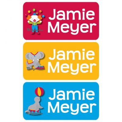Crazy Circus Clothing Tag Labels