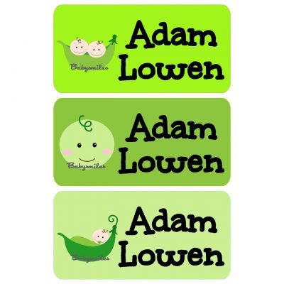 Cute Peas Clothing Tag Labels