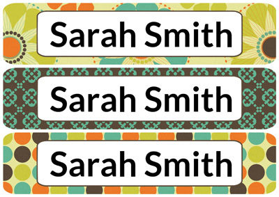 Harvest Fall Iron On Labels