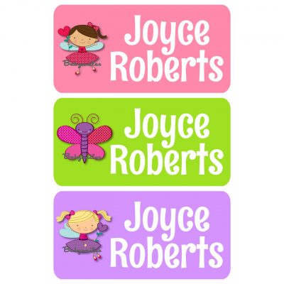 Lil Cute Girls Clothing Tags Labels
