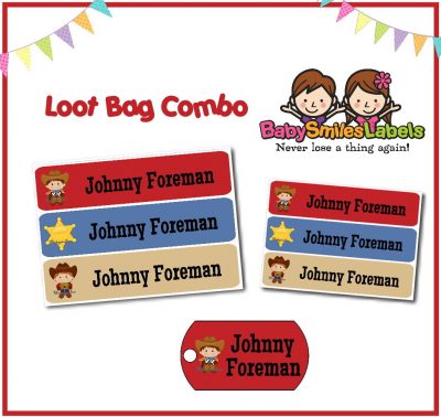 Cool Cowboys Loot Bag Combo