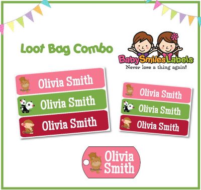 Cutie Animal Family Loot Bag Combo