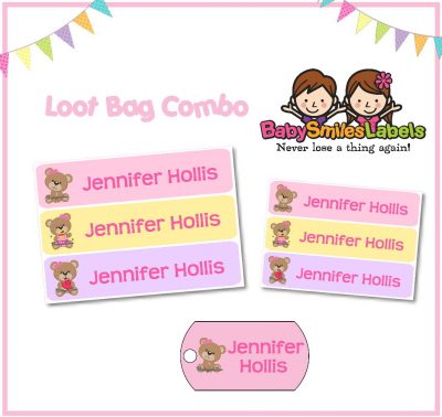 Cutie Bear Loot Bag Combo