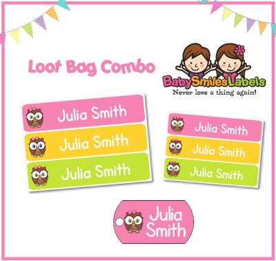 Cutie Owl Loot Bag Combo