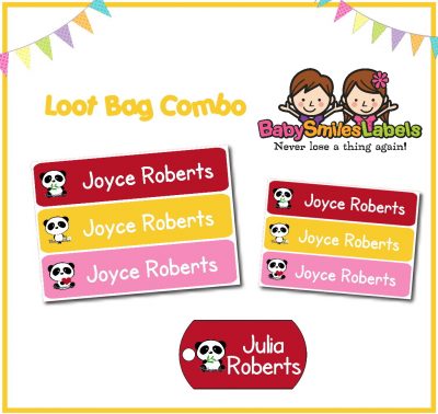 Cutie Panda Loot Bag Combo