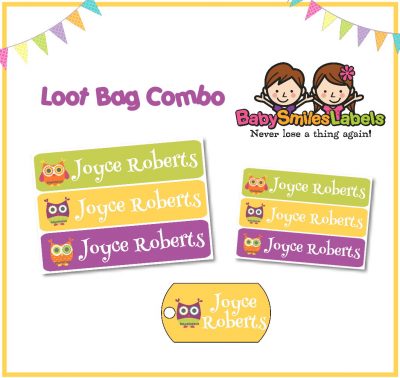 Funky Owl Loot Bag Combo