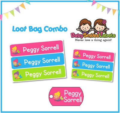 Lil Beautiful Mermaids Loot Bag Combo