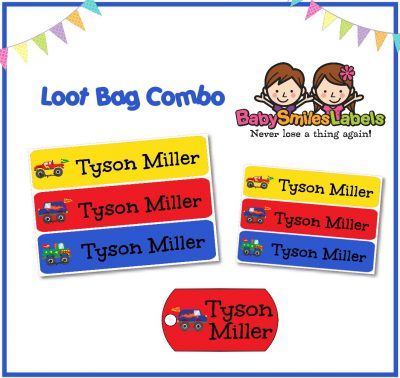 Monster Truck Loot Bag Combo