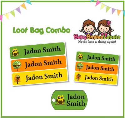 Tree Owl Boy Loot Bag Combo