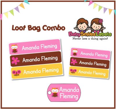 Owl Nature Loot Bag Combo