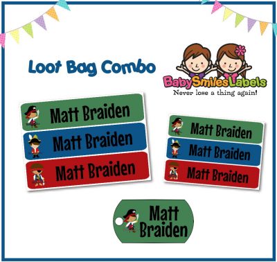 Pirates Loot Bag Combo