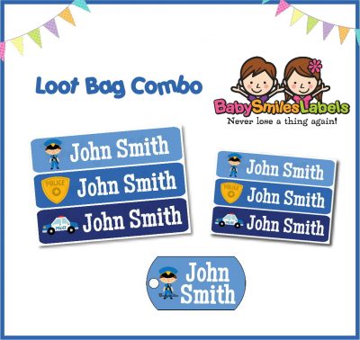 Police Heros Loot Bag Combo