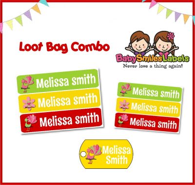 Pretty Peacock Loot Bag Combo