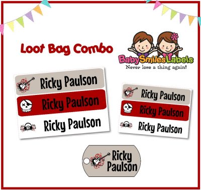 Rock N Roll Loot Bag Combo