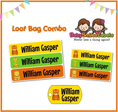 Safari Animals Loot Bag Combo