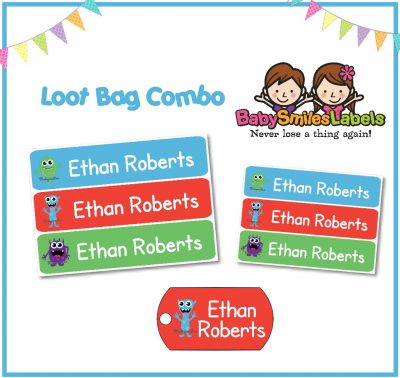 Scary Monster Loot Bag Combo