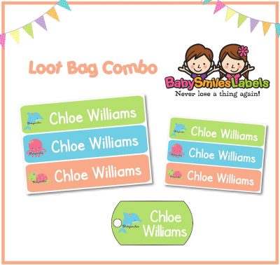 Seaworld Animal Girl Loot Bag Combo