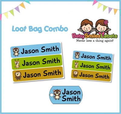 Woodland Friends 2 Loot Bag Combo