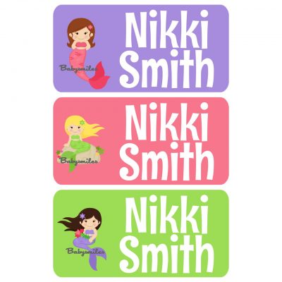 Mystical Mermaid Clothing Tags Labels