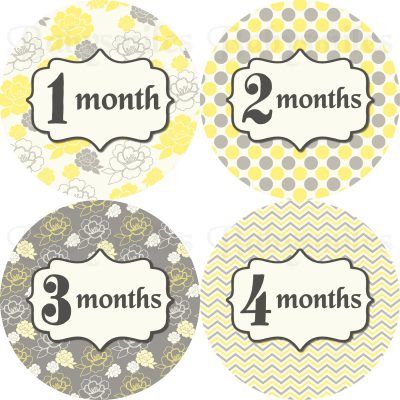 Miriam - Yellow and Grey Designs