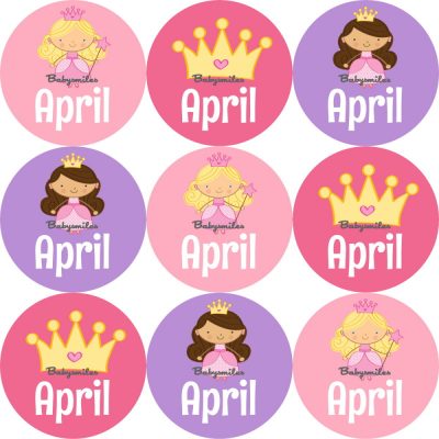 Pretty Princess Shoe Label