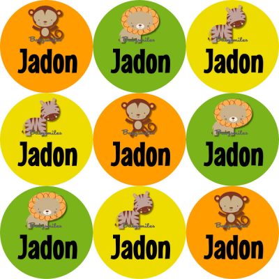 Safari Boy 2 Shoe Label