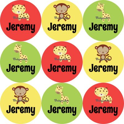 Safari Boy 3 Shoe Label