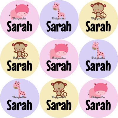 Safari Girl 2 Shoe Label