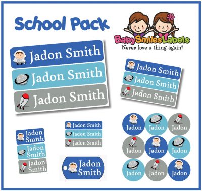 Out of this World School Labels Pack