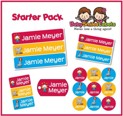 Crazy Circus Starter Labels Pack