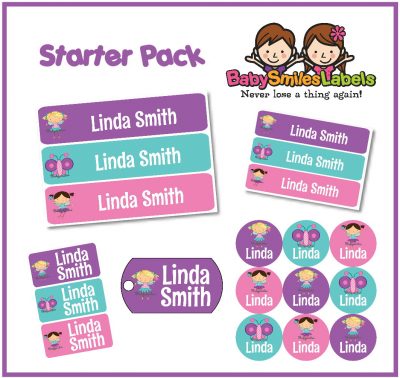 Magical Fairies Starter Labels Pack