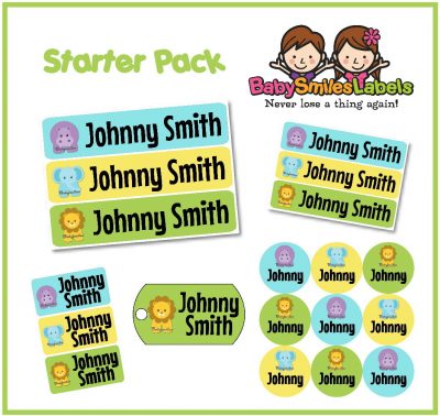 Jungle Friends Starter Labels Friends