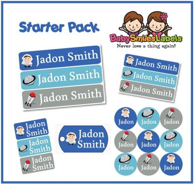 Out of this World Starter Labels Pack