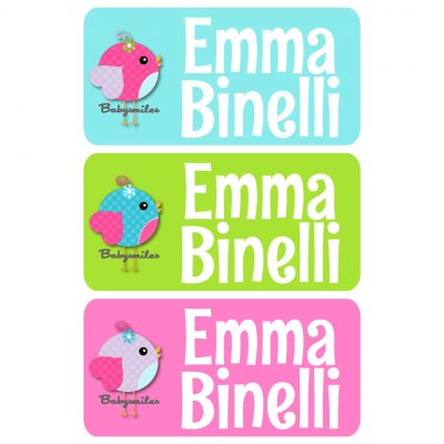 Sweet Birds Clothing Tag Labels 