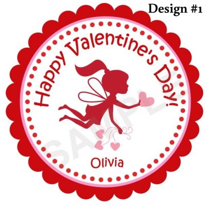 Valentine's Day Sweet Love Personalized Stickers
