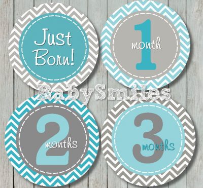 Ben - Turquoise Chevron