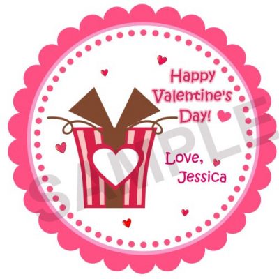 Valentine's Day Gift Personalized Stickers