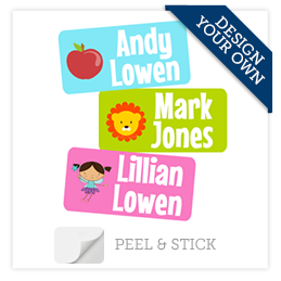 Design Your Own Peel & Stick Clothing Labels