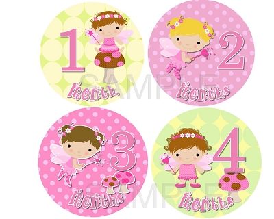 Alice - Lil Cute Fairies Monthly Photo Stickers