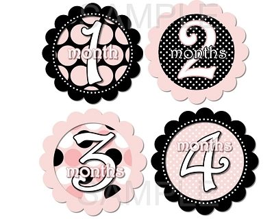 Angelina - Ooh La La Paris Monthly Photo Stickers