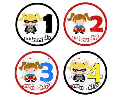 Danielle - Supergirl Monthly Photo Stickers