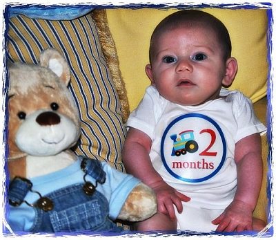 Owen - Baby on the Go Monthly Photo Stickers