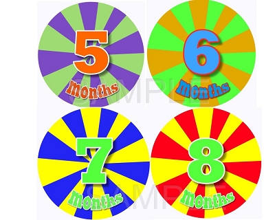 Peyton - Superman Monthly Photo Stickers