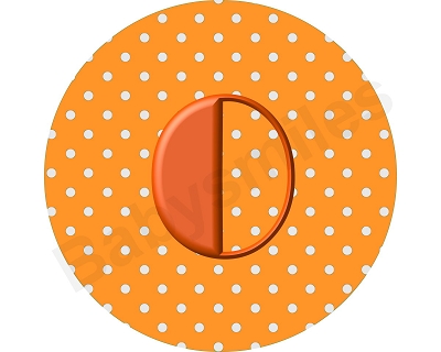 Robert - Happy Polkadots Monthly Photo Stickers